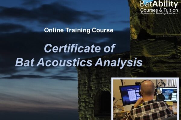 Certificate of Bat Acoustics Analysis (online) - BatAbility