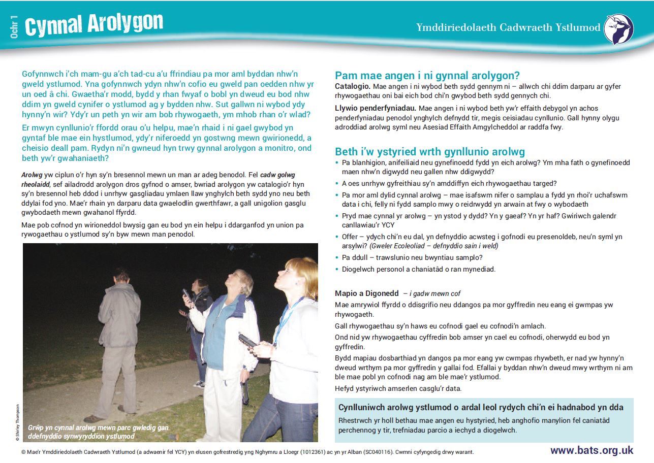 Archwilio byd cadwraeth ystlumod trwy’r