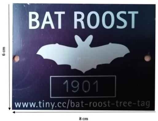 Purchasing a Bat Roost Tree Tag