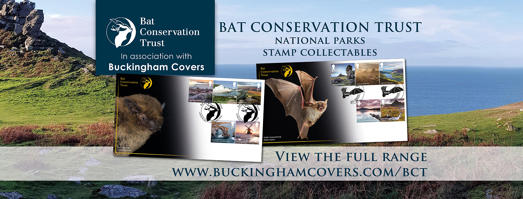 Britain’s rarest bats feature on new stamp collectibles