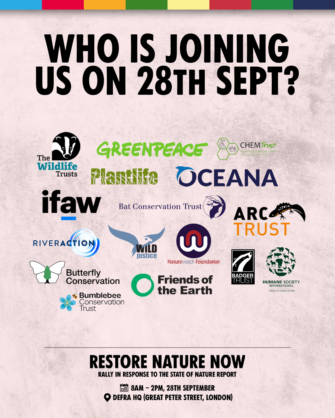 Restore Nature Now – a call to action on Thursday 28th September