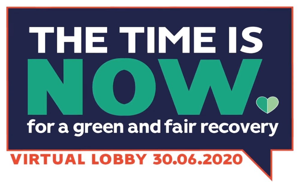 The Time is NOW - Mass Virtual Lobby for a Green Recovery